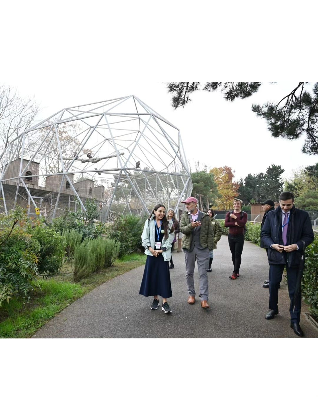 Leyla Əliyeva Bakı Zooloji Parkında - FOTOLAR