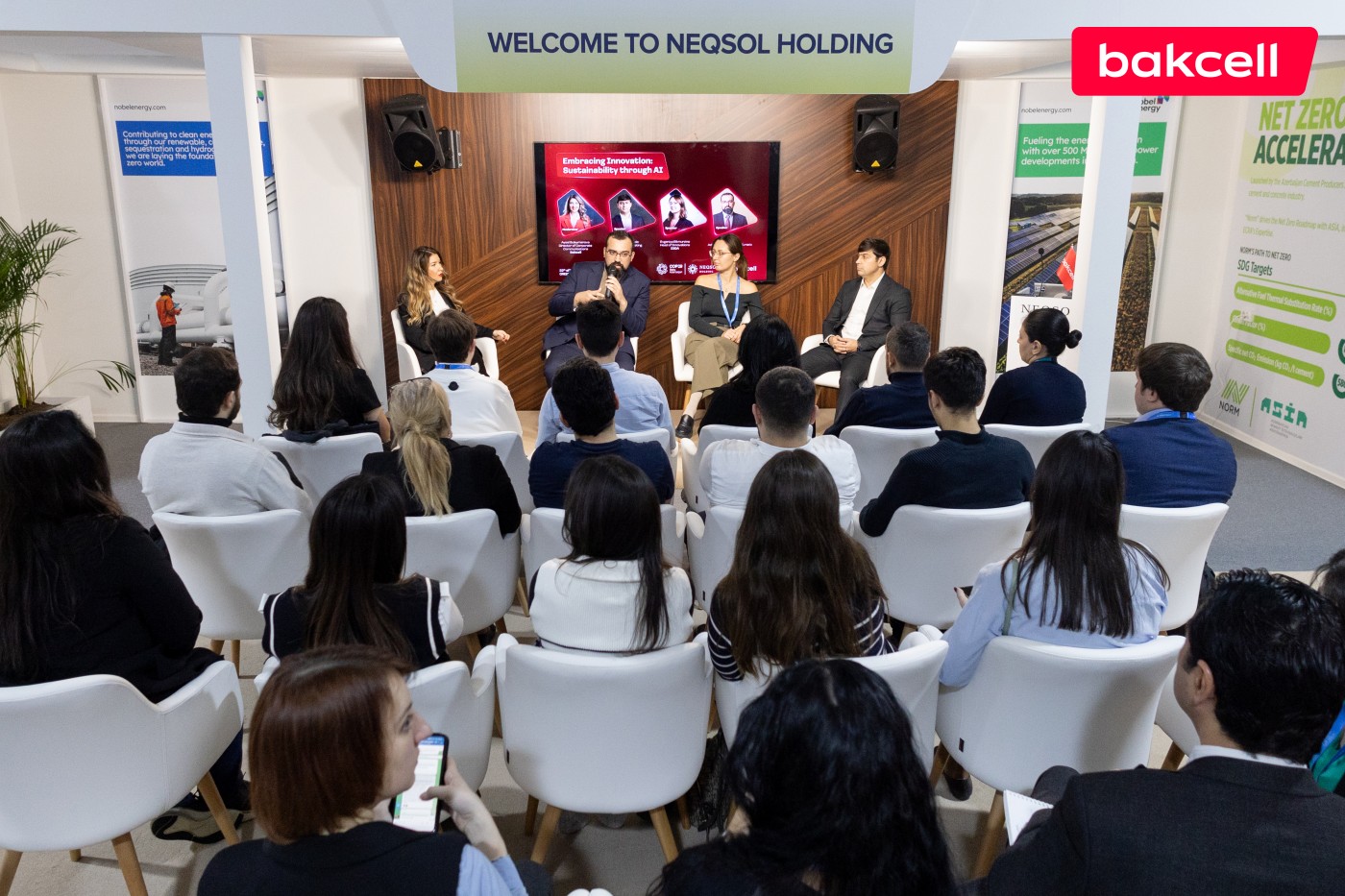 “Bakcell”in təşkilatçılığı ilə “Süni İntellektlə Dayanıqlılıq” mövzusunda panel müzakirəsi keçirildi - FOTOLAR