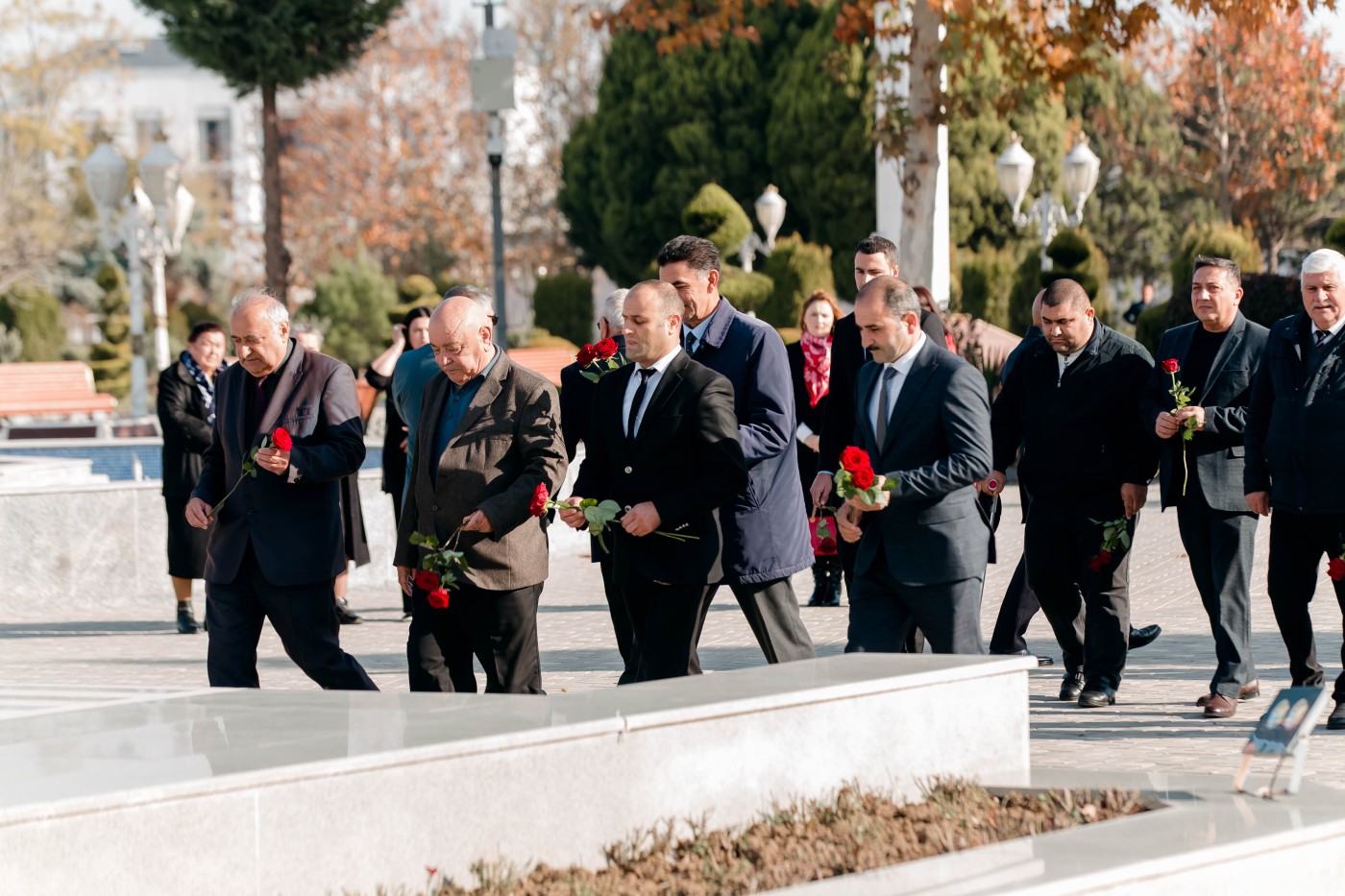 Goranboyda Yeni Azərbaycan Partiyasının 32-ci ildönümü qeyd olunub - FOTOLAR