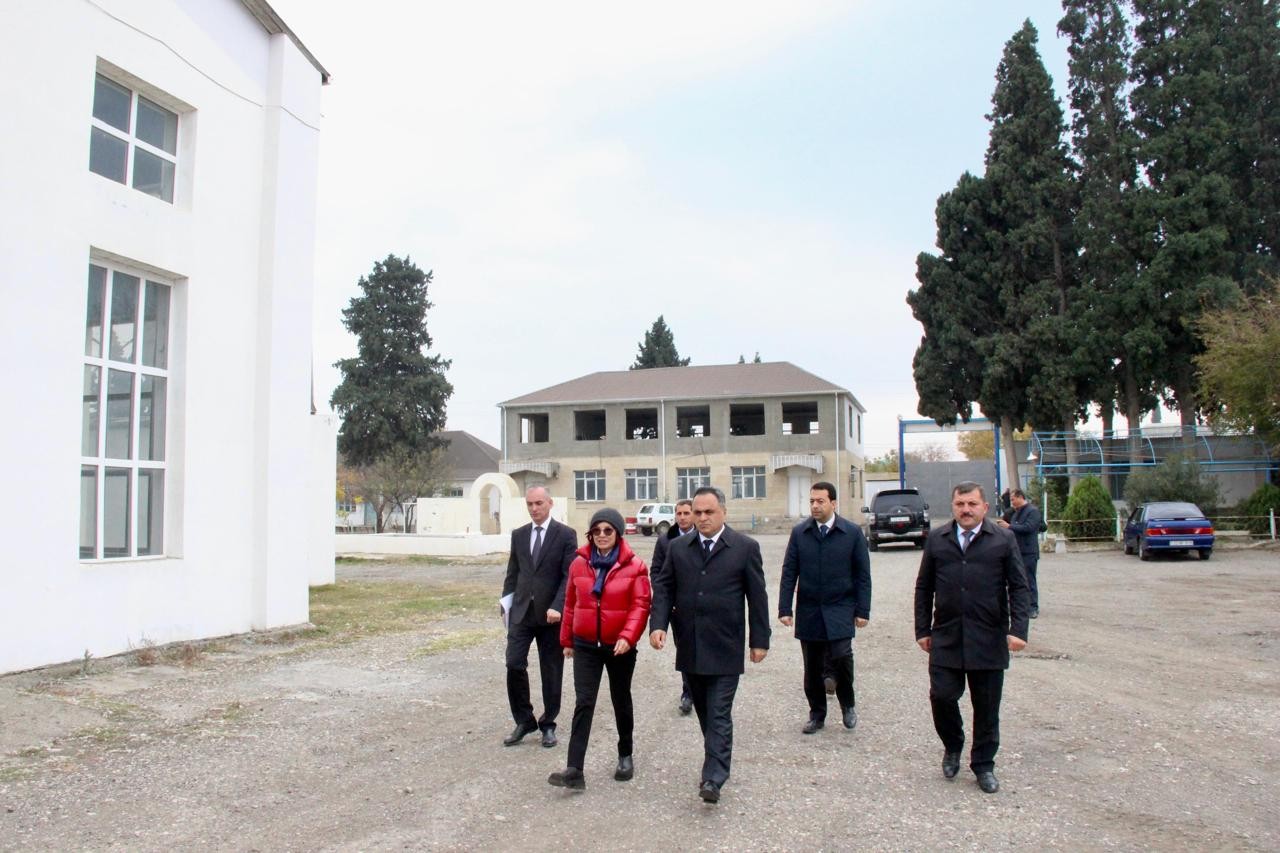 Goranboyun icra başçısı “Goran-Cotton” MMC-nin pambıq qəbulu məntəqəsində - FOTOLAR