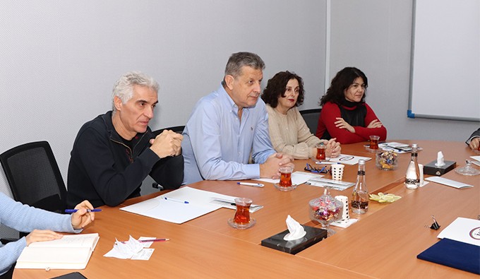 İSİ-də Yunanıstanın Thessaly Universitetinin nümayəndələri ilə görüş keçirilib - FOTOLAR