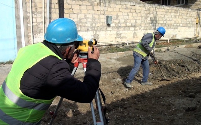 Şirvanda kanalizasiya şəbəkəsi yenidən qurulur - FOTO/VİDEO