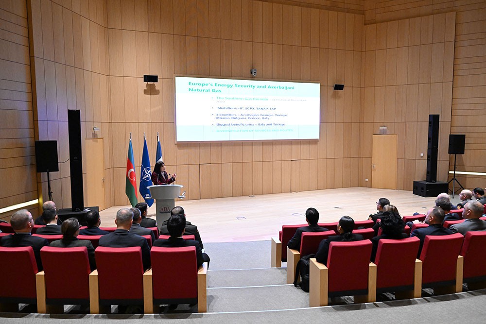 NATO Müdafiə Kollecinin “Ali kurs” heyəti Azərbaycanda səfərdə olub - FOTOLAR