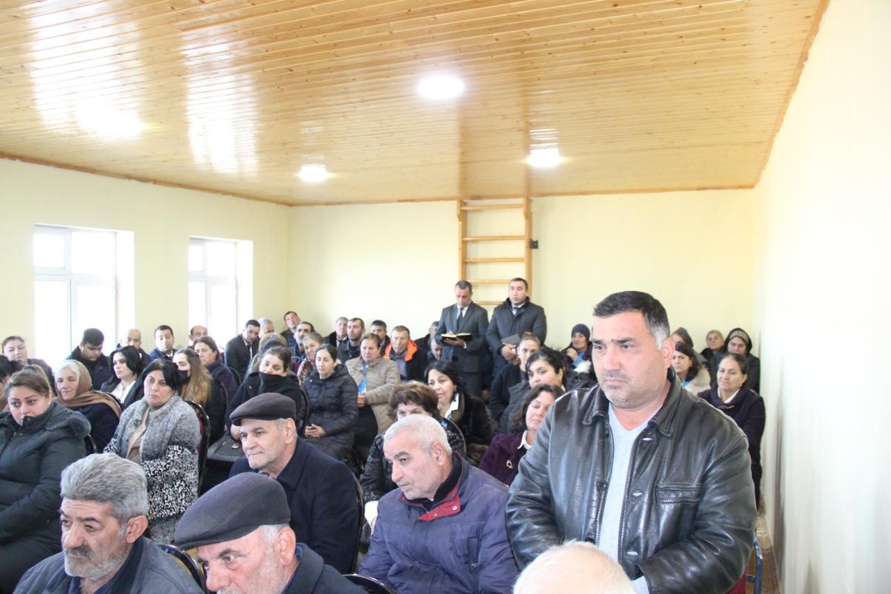 Goranboyun icra başçısı Balakürd kəndində səyyar qəbul keçirdi - FOTOLAR