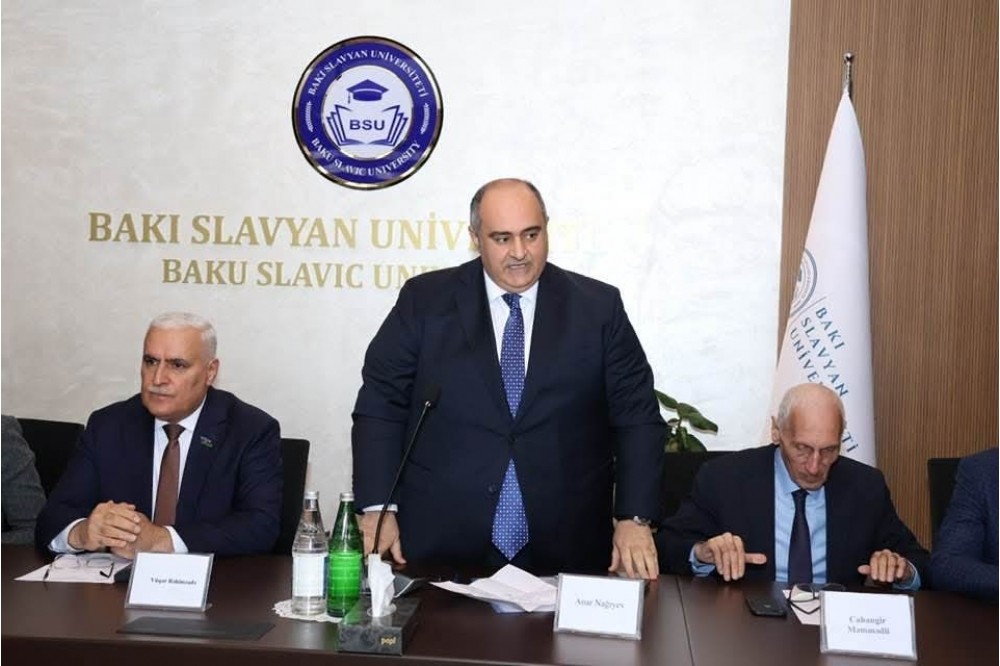 BSU-da Şirməmməd Hüseynovun 100 illiyinə həsr olunmuş tədbir keçirilib - FOTOLAR