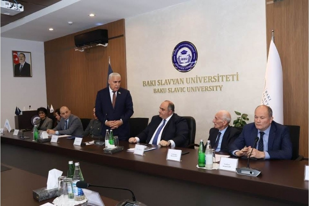 BSU-da Şirməmməd Hüseynovun 100 illiyinə həsr olunmuş tədbir keçirilib - FOTOLAR