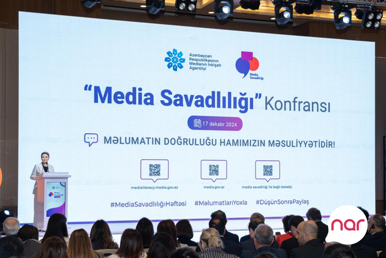 "Nar"ın tərəfdaşlığı ilə “Media Savadlılığı” Konfransı təşkil edildi - FOTOLAR