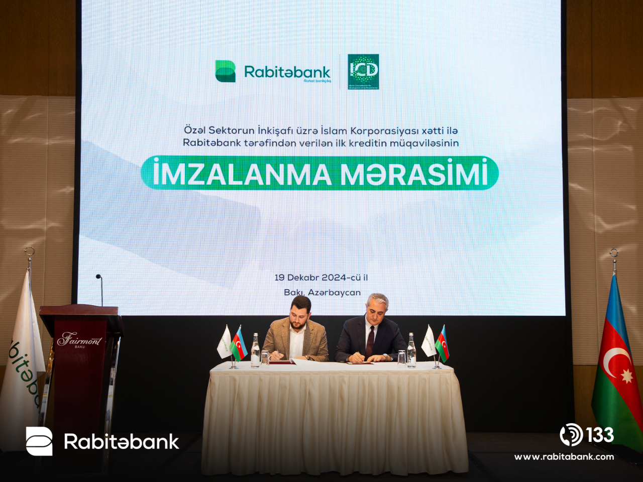 "Rabitəbank"  Alizadeh MMC ilə müqaviləsinin imzaladı - FOTOLAR