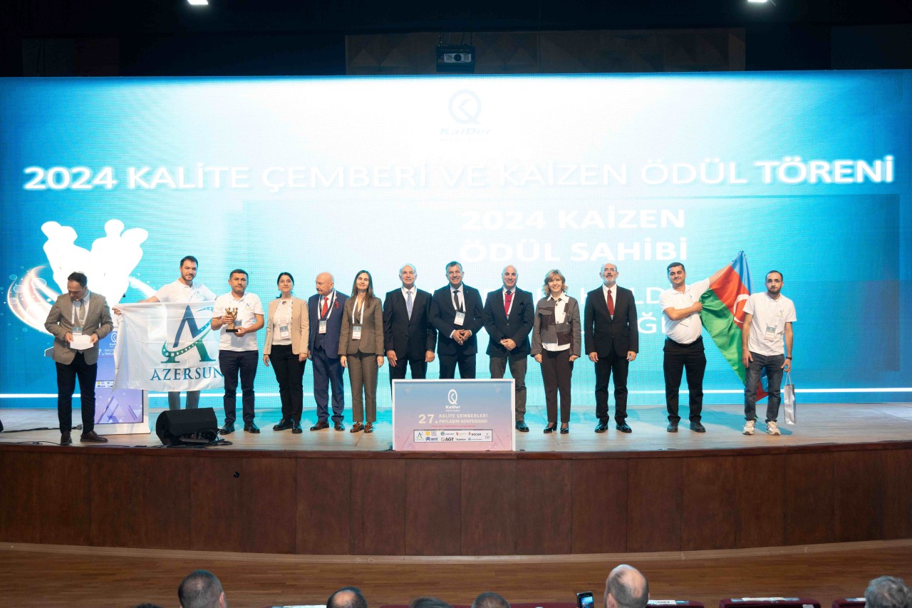 “Azərsun Holdinq” müəssisələri Türkiyədə mükafat qazanıblar - FOTOLAR