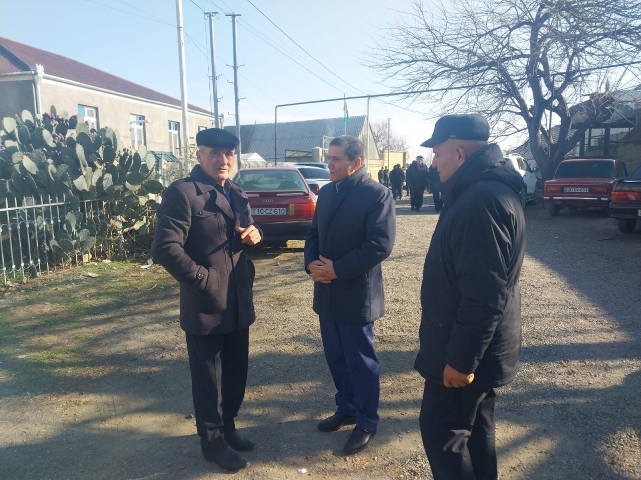 Deputat Goranboyda şəhid ailələrini ziyarət edib - FOTOLAR