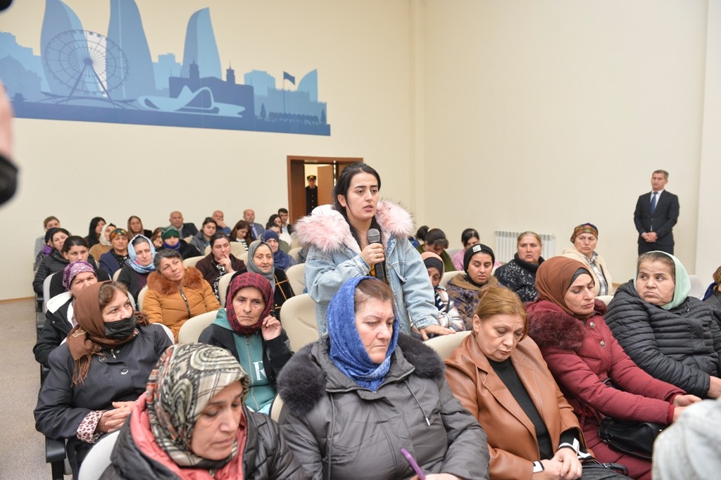 Taleh Qaraşov cari ilin sonuncu səyyar qəbulunu Haftoni sakinləri ilə keçirdi - FOTOLAR