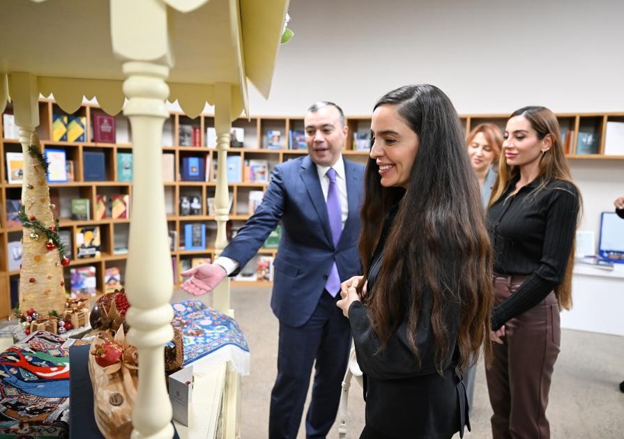 Leyla və Arzu Əliyevalar DOST İnklüziv İnkişaf və Yaradıcılıq Mərkəzində - FOTOLAR