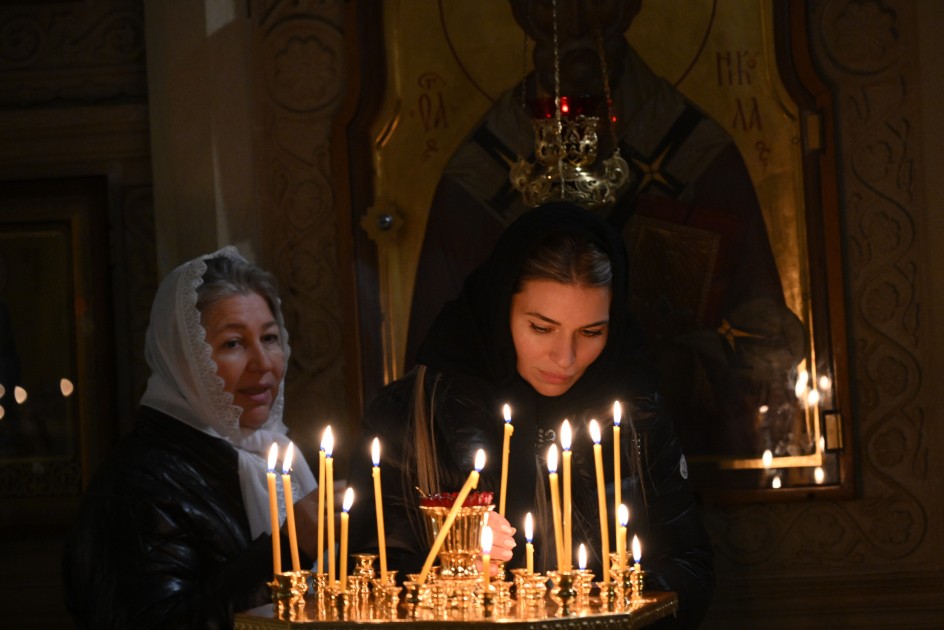 Bakıda Milad bayramı qeyd olunur - FOTOLAR