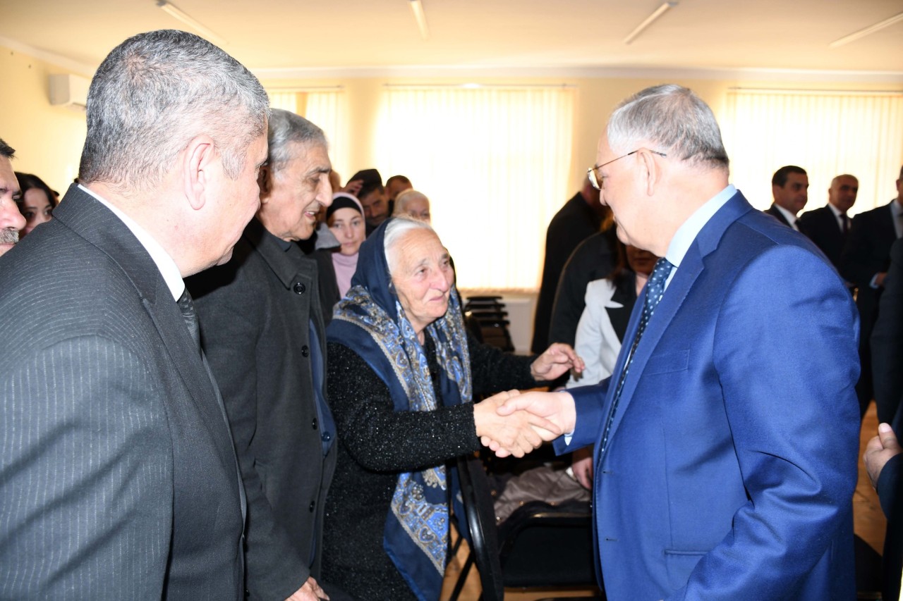 Ağdamın icra başçısı növbəti səyyar qəbul keçirdi - FOTOLAR