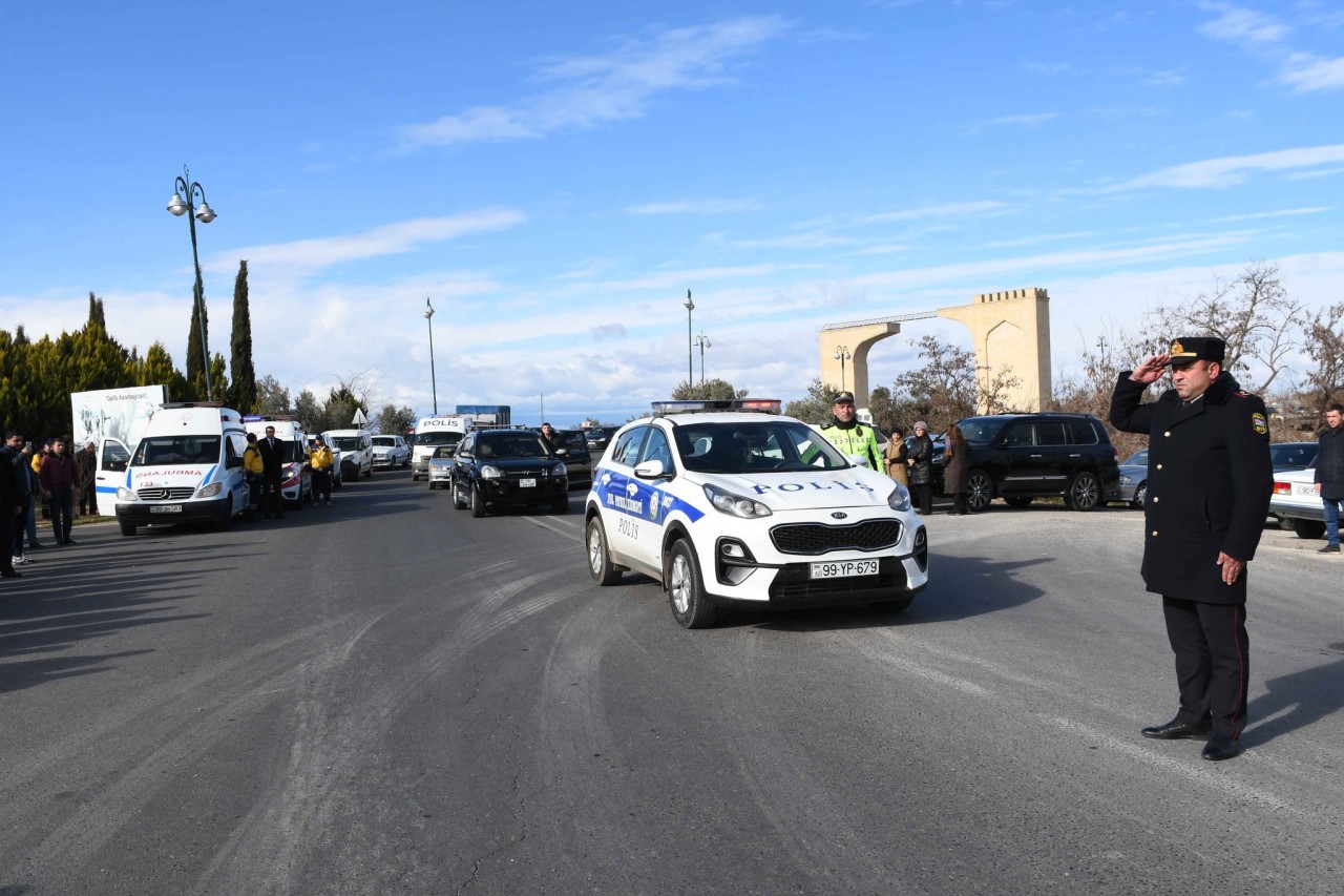 Ağdamda 20 Yanvar faciəsinin 35-ci ildönümünə həsr olunmuş anım mərasimi keçirilib - FOTOLAR