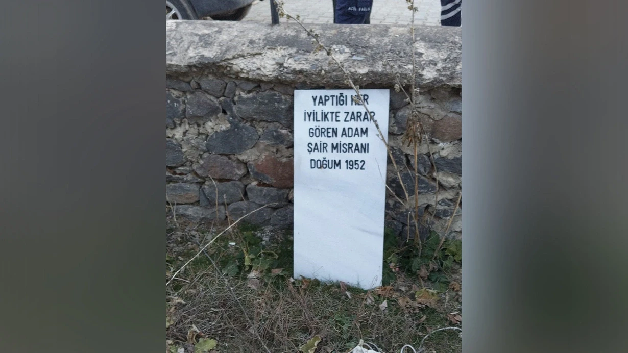 Məzar daşını hazırlayıb intihar etdi (FOTO)