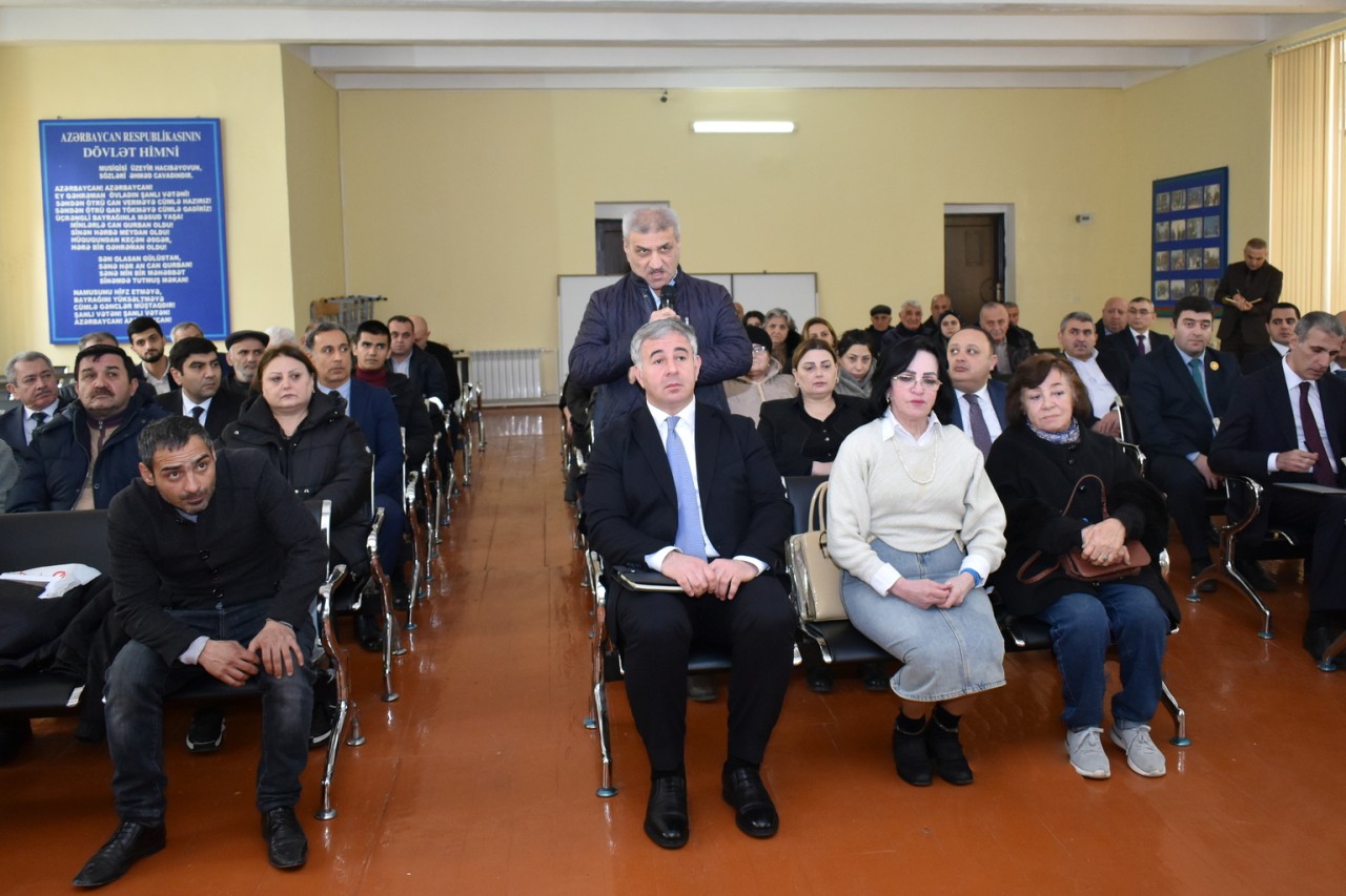 İcra başçısı Elşad Həsənov növbəti qəbul keçirdi - FOTOLAR