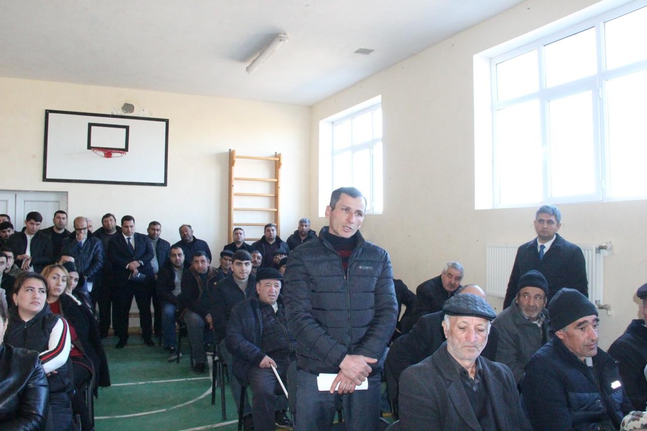 Goranboyun icra başçısı vətəndaşların müraciətlərini dinlədi - FOTOLAR