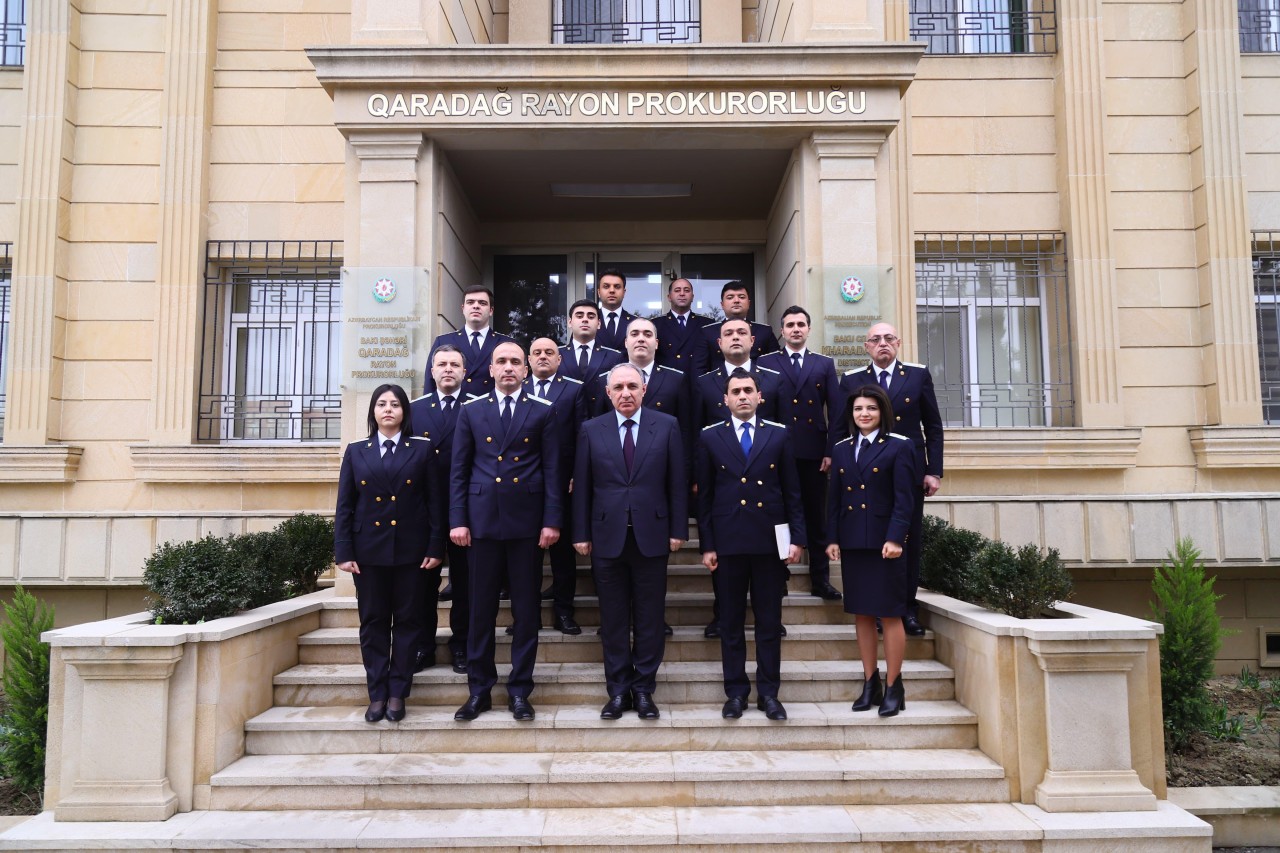 Baş prokuror Qaradağda vətəndaşları qəbul etdi - FOTO