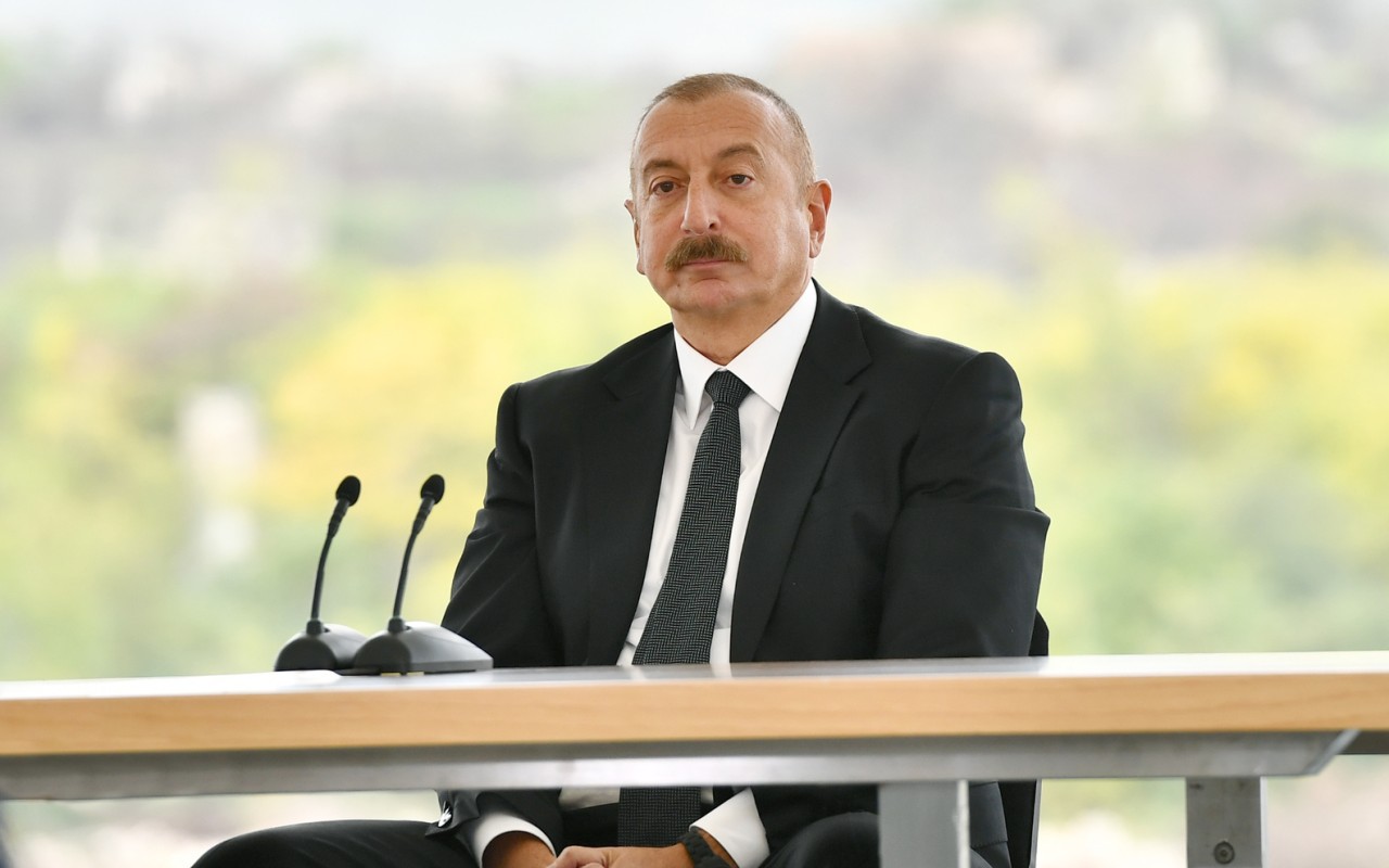 İlham Əliyev azad edilmiş ərazilərdəki işlərdəndanışdı