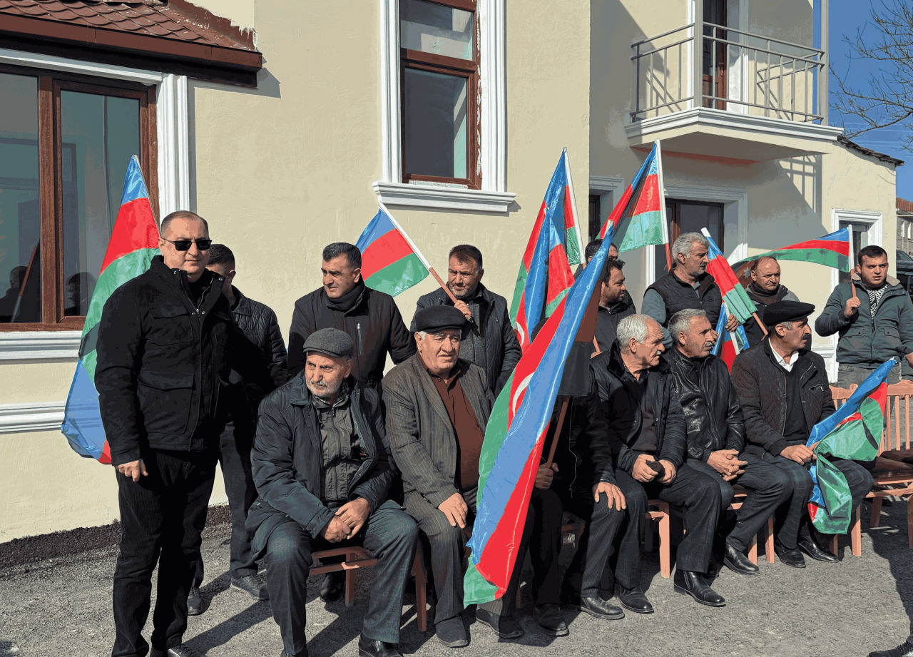 Köç karvanı Xocalı rayonunun Ballıca kəndinə çatıb - FOTOLAR