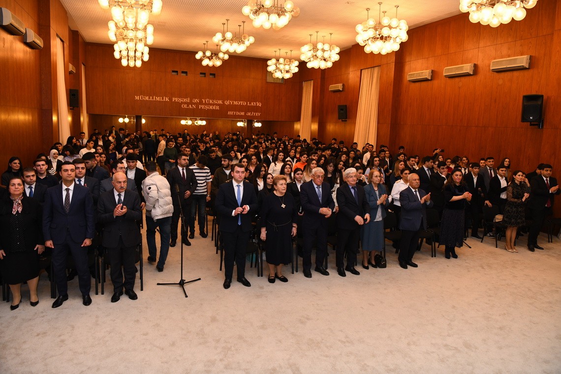 ADNSU-da “Gəncliyin formalaşmasında milli-mənəvi dəyərlərin rolu” tədbiri keçirildi - FOTOLAR