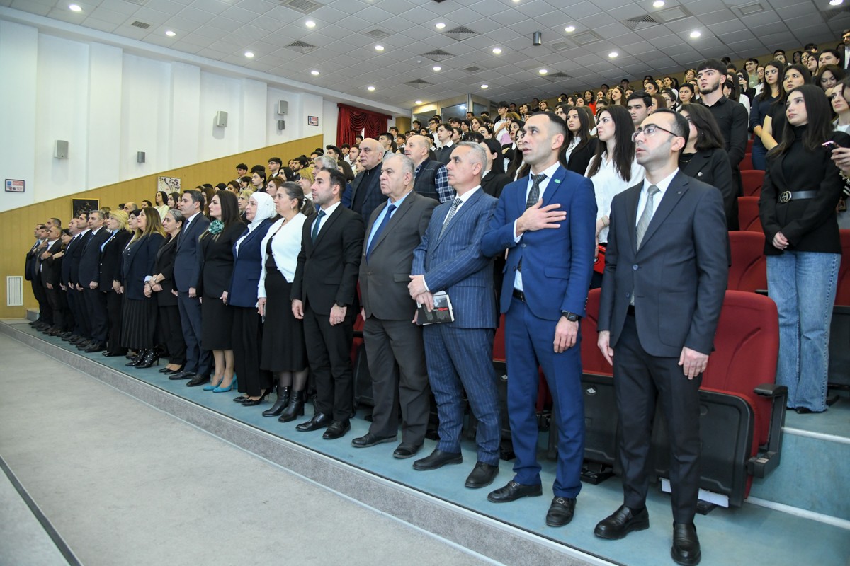 BMU-da Azərbaycan Gəncləri Gününə həsr olunan tədbir keçirildi - FOTOLAR