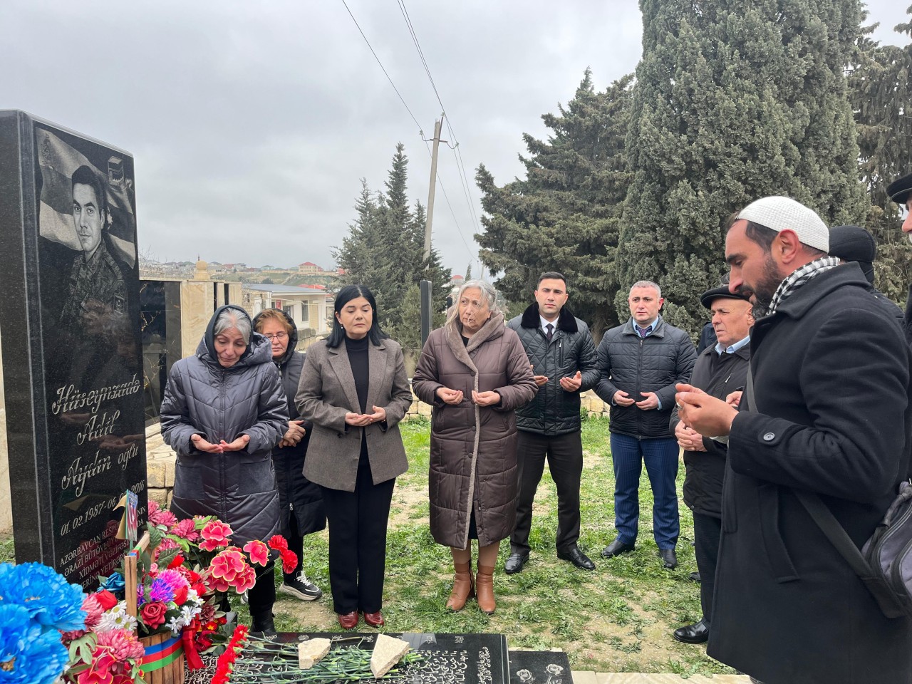 Abşeronda şəhidlərimiz yad edilib, ailə üzvləri ziyarət olunub - FOTOLAR