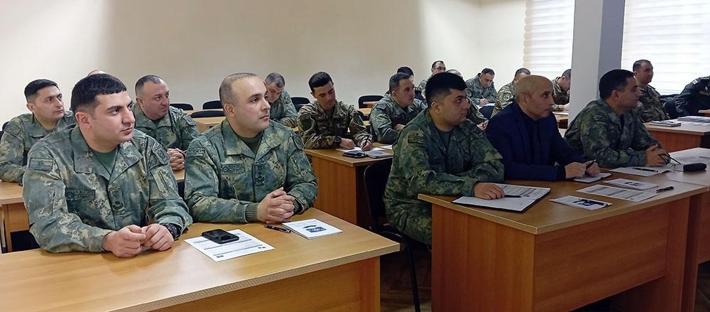 Bakıda NATO-nun mobil təlim qrupunun kursu keçirilir - FOTOLAR