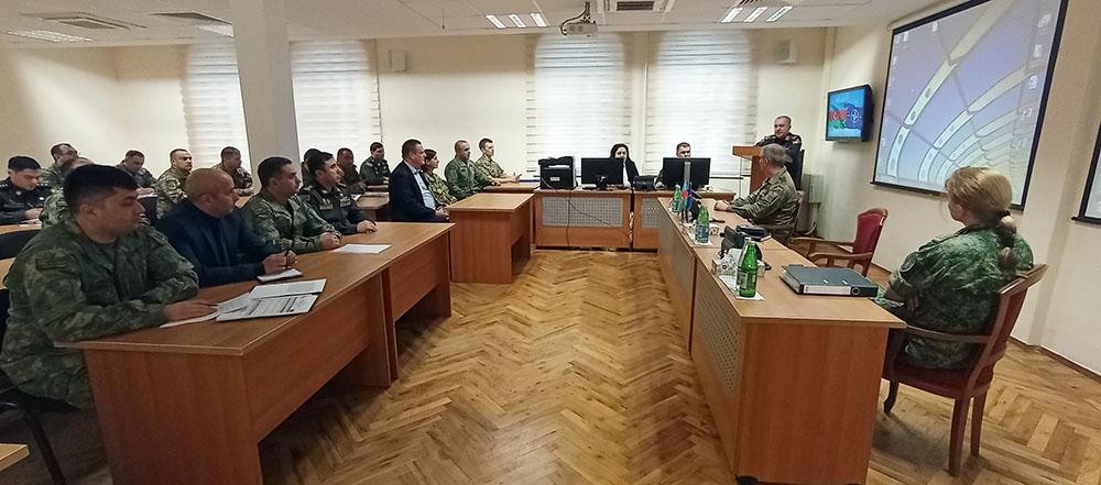 Bakıda NATO-nun mobil təlim qrupunun kursu keçirilir - FOTOLAR