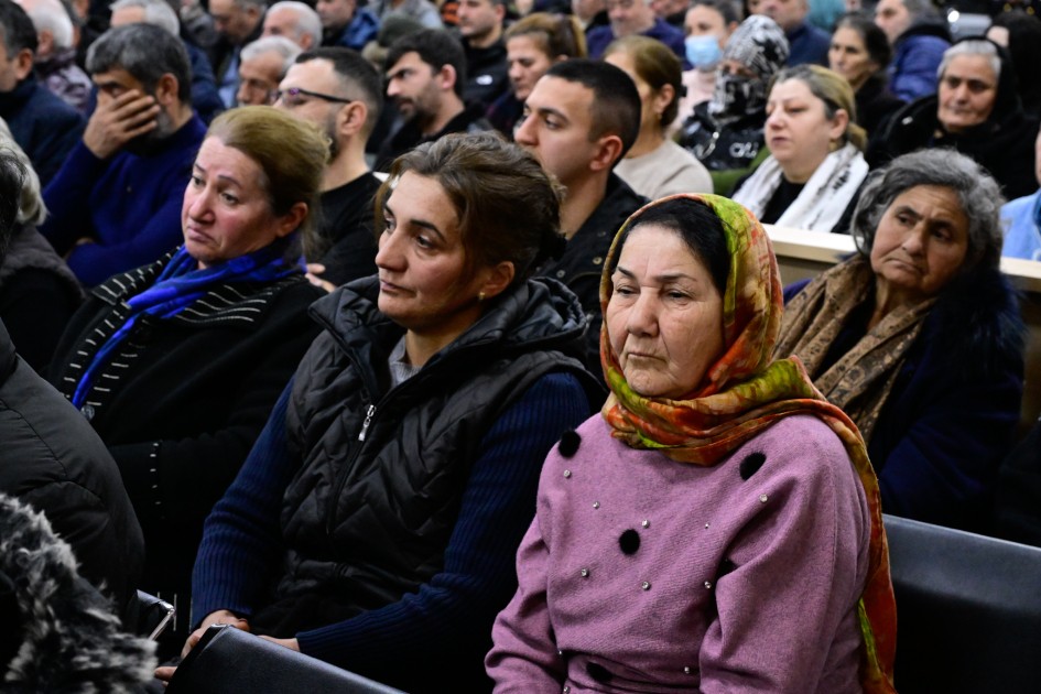 Arayik və digərlərinin ittiham aktının nəticəvi hissəsinin elanı başa çatdı (FOTOLAR)