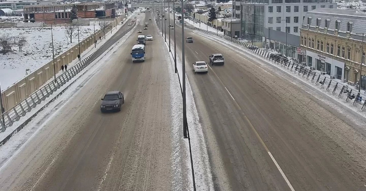 Yeni həftəyə tıxacsız başlayan Bakı - FOTOLAR