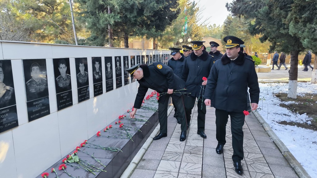 Strateji Obyektlərin Mühafizəsi Dövlət Agentliyində Xocalı ilə bağlı tədbir keçirildi (FOTOLAR)