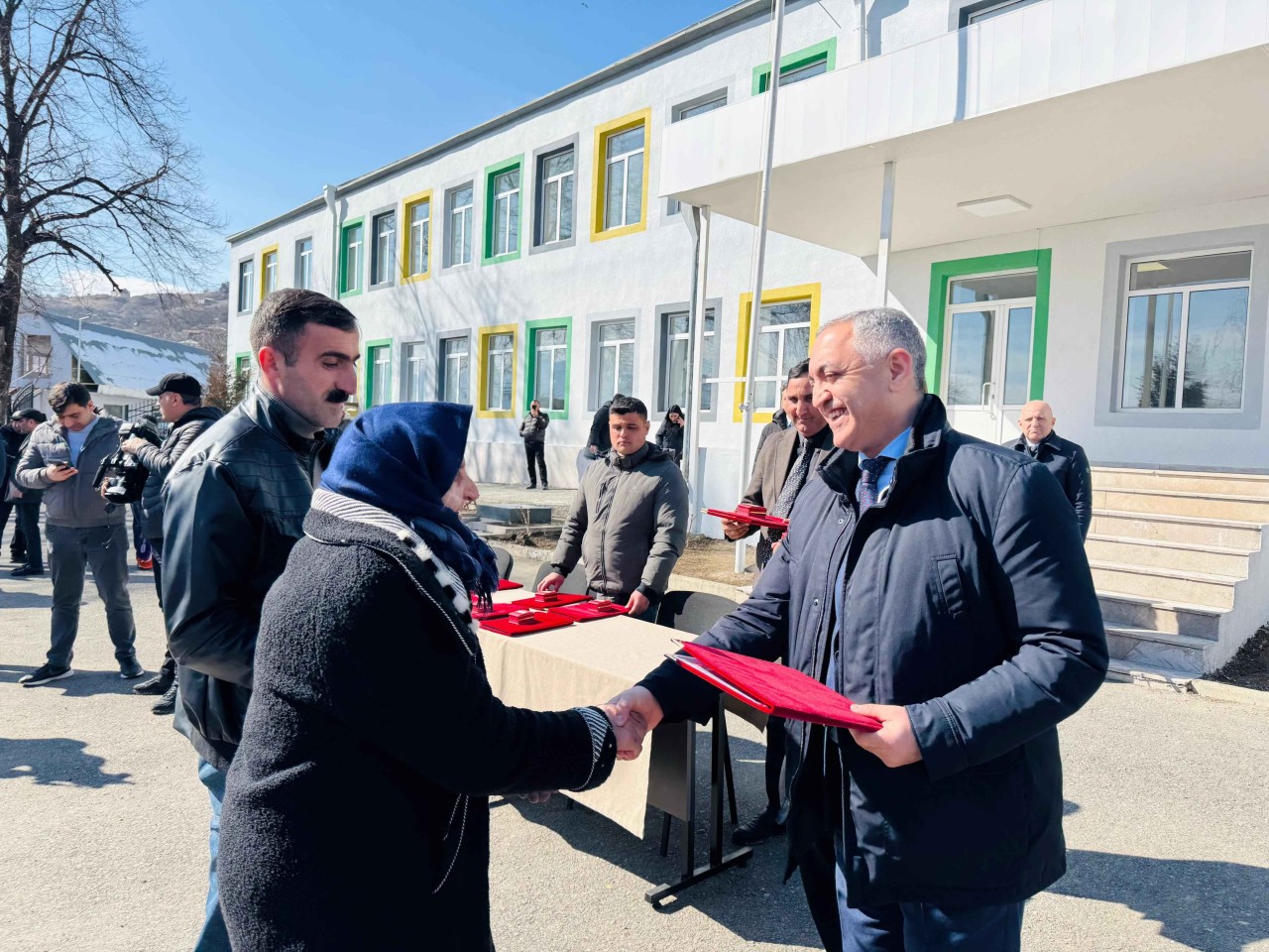 Köç karvanı Ağdərənin Həsənriz kəndinə çatıb - FOTOLAR (YENİLƏNİB)