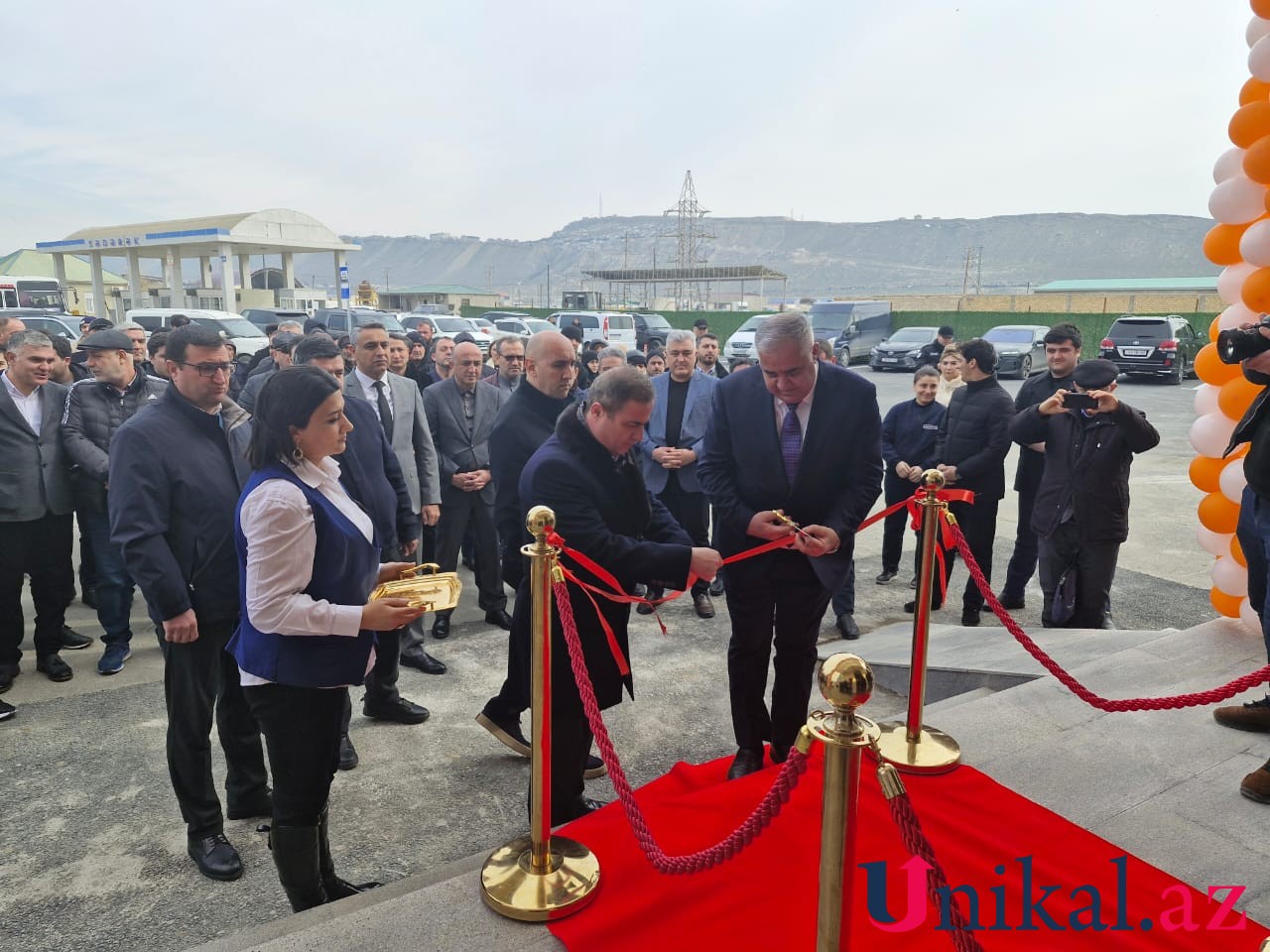 Bölgələrə sərnişindaşımanı təmin edən yeni nəqliyyat məkanı istifadəyə verilir - FOTOLAR