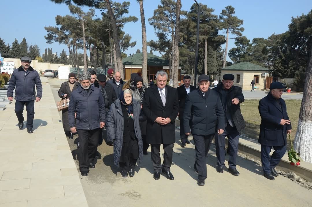 Şəhid polkovnik-leytenantın doğum günü keçirildi - FOTOLAR