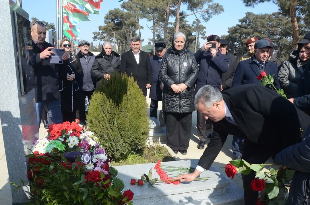 Şəhid polkovnik-leytenantın doğum günü keçirildi - FOTOLAR