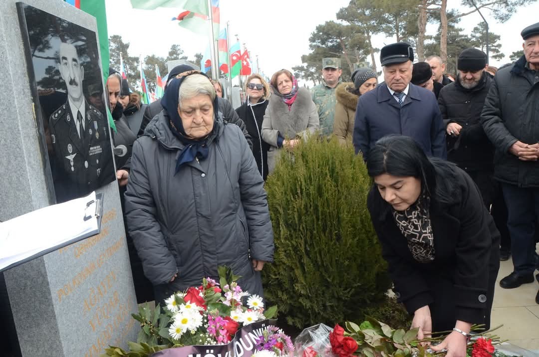 Şəhid polkovnik-leytenantın doğum günü keçirildi - FOTOLAR