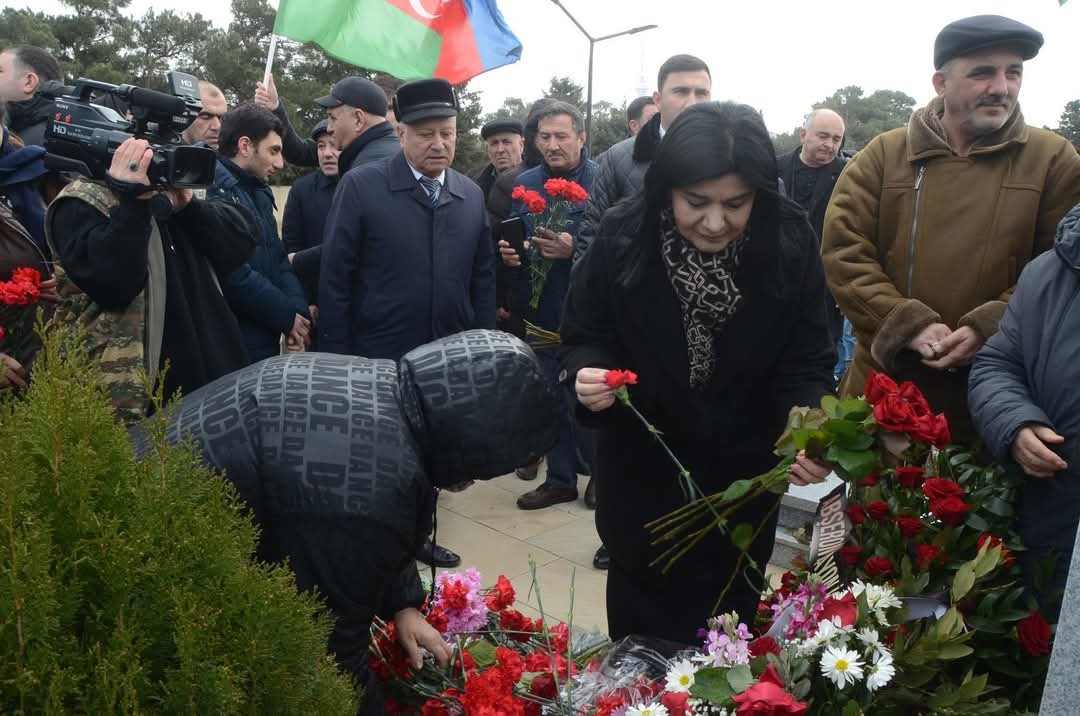 Şəhid polkovnik-leytenantın doğum günü keçirildi - FOTOLAR