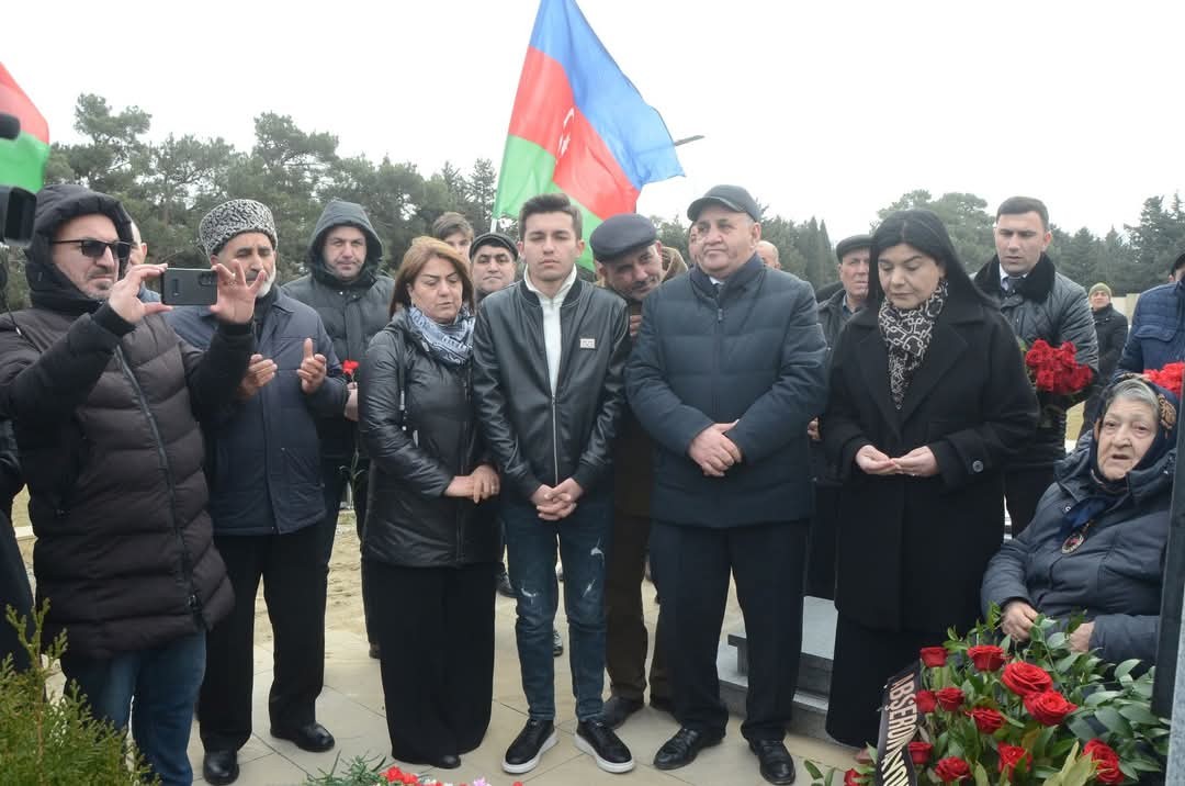 Şəhid polkovnik-leytenantın doğum günü keçirildi - FOTOLAR