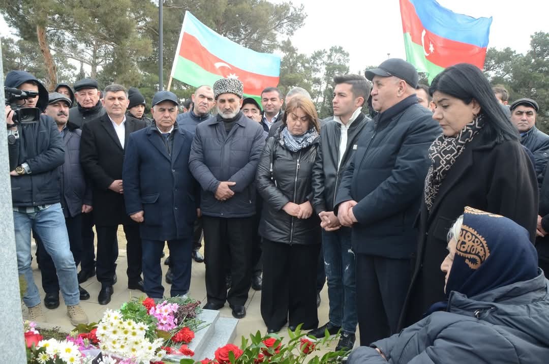 Şəhid polkovnik-leytenantın doğum günü keçirildi - FOTOLAR