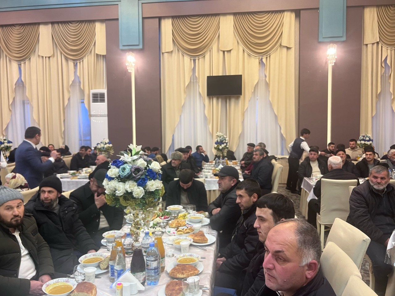 Asif Əsgərov Zaqatalada şəhid ailələri və qazilər üçün iftar verib - FOTOLAR