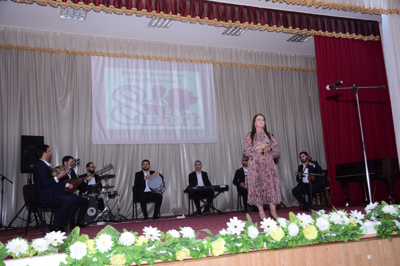 Qubadlıda Qadınlar Günü münasibəti ilə tədbir keçirildi - FOTOLAR