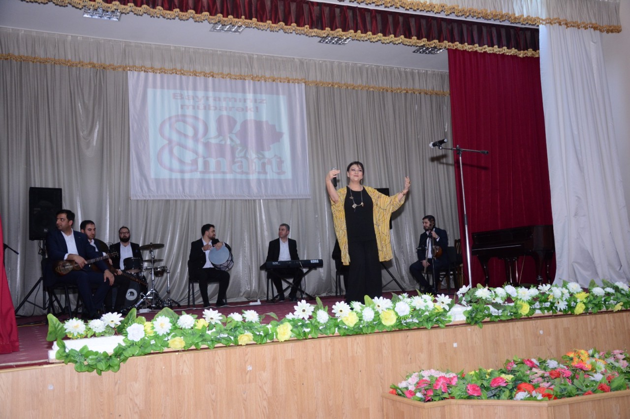 Qubadlıda Qadınlar Günü münasibəti ilə tədbir keçirildi - FOTOLAR