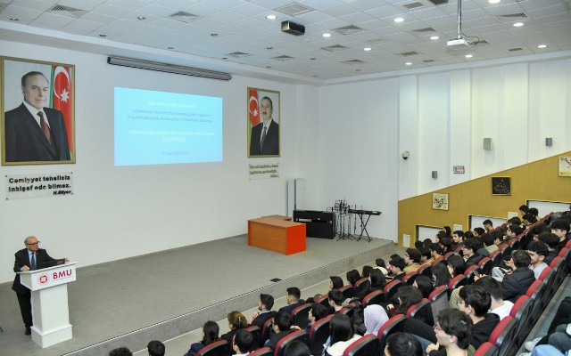 BMU-da tələbələrə kibertəhlükəsizlik mövzusundaseminar keçirilib - FOTOLAR