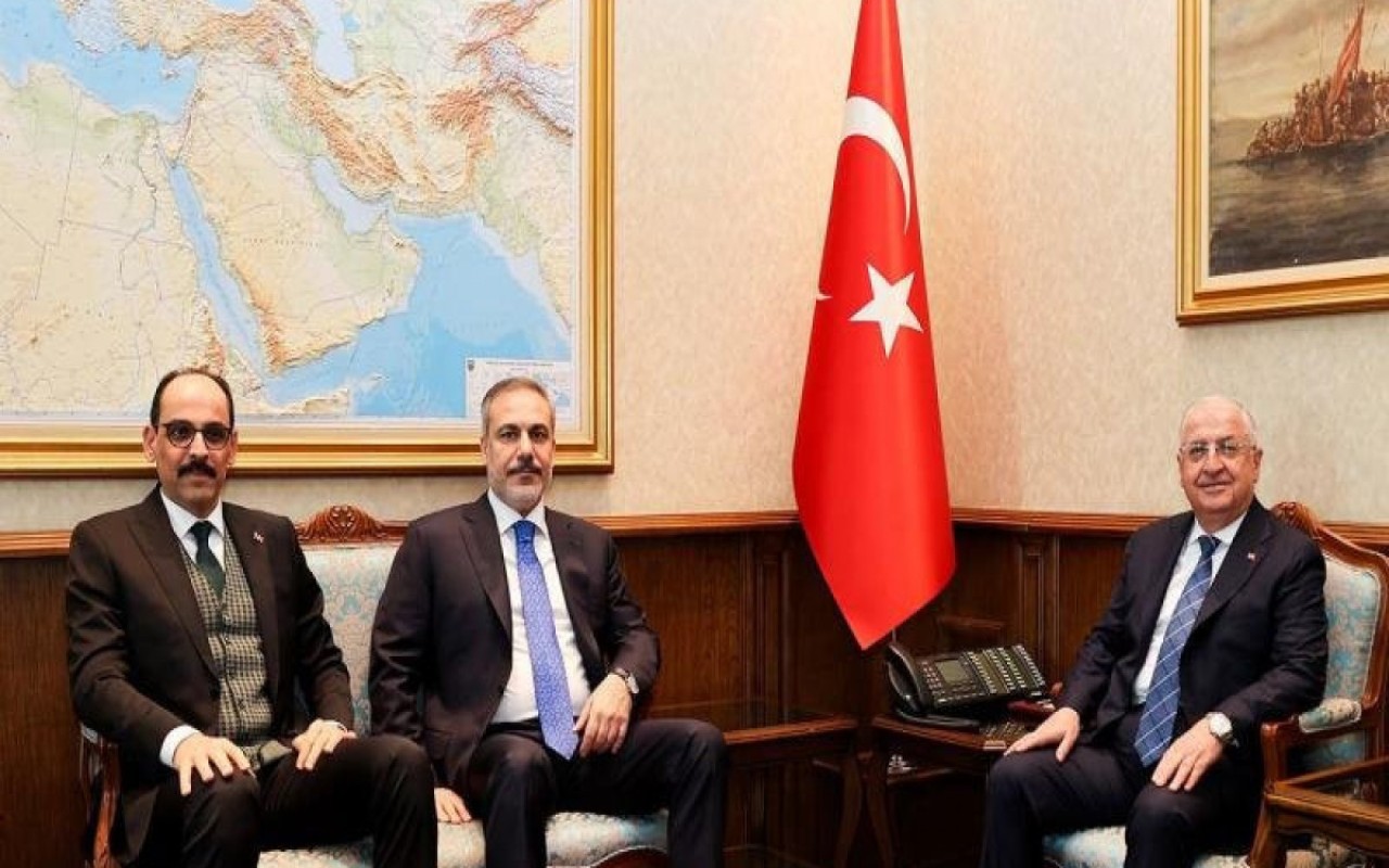 Hakan Fidan, Yaşar Gülər ​​və İbrahim Kalın SuriyayaGETDİ