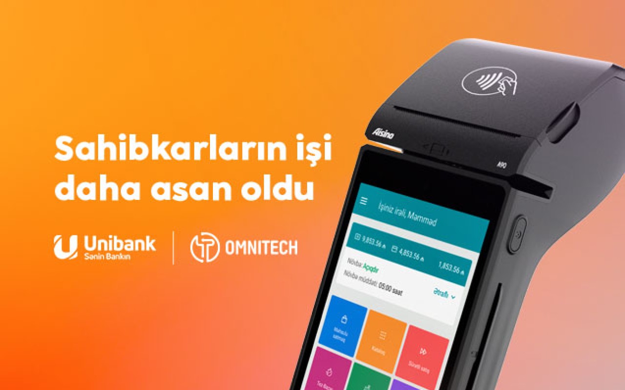 "Unibank" biznes sahiblərinin işini asanlaşdırmaq üçün yeni layihə təqdim edir