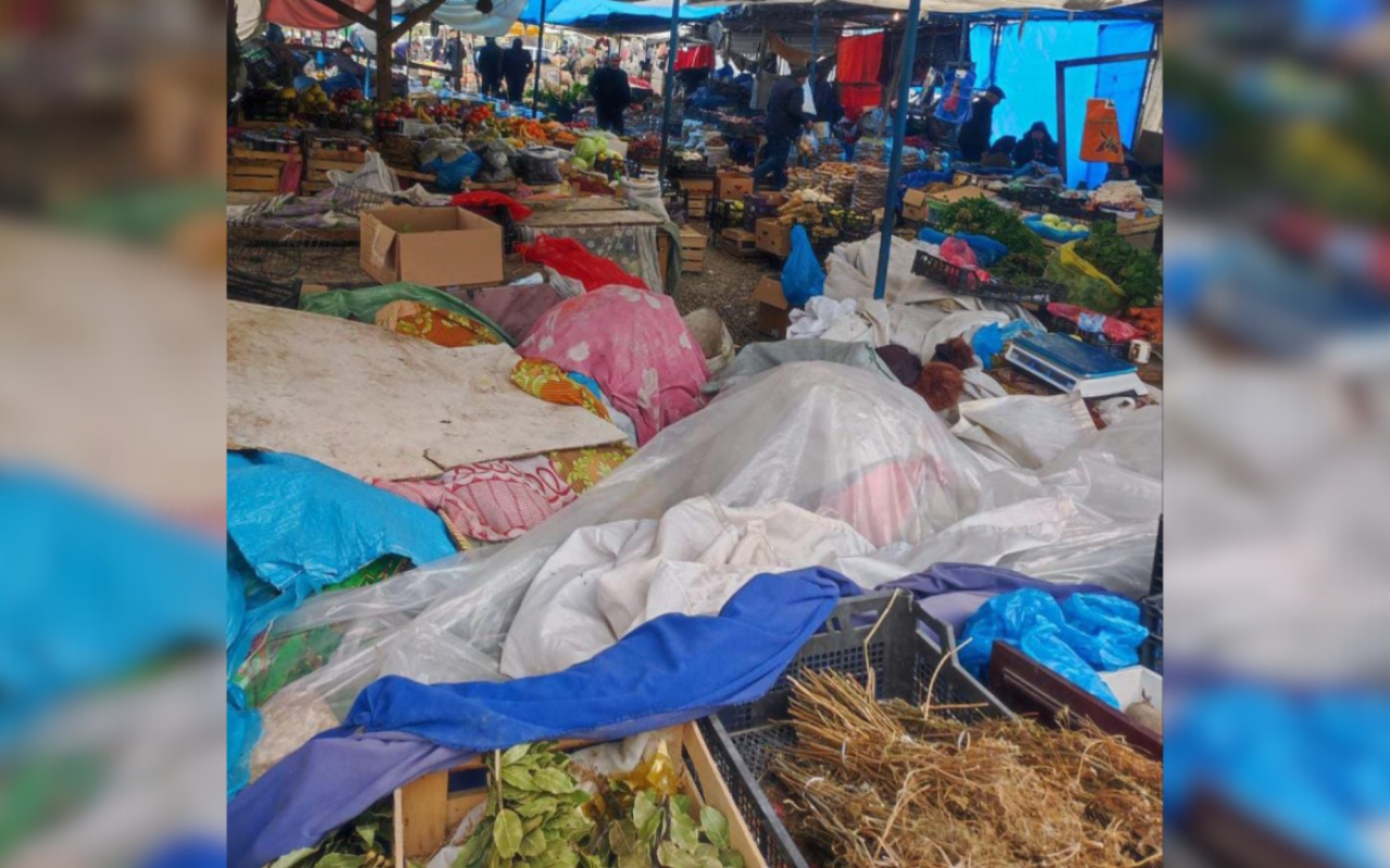 Bazarda yoxlama keçirildi, nöqsanlar aşkarlandı- FOTOLAR