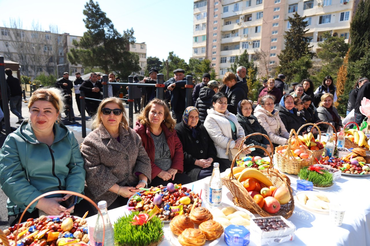 Xətai rayonunda Novruz şənliyi keçirildi - FOTOLAR