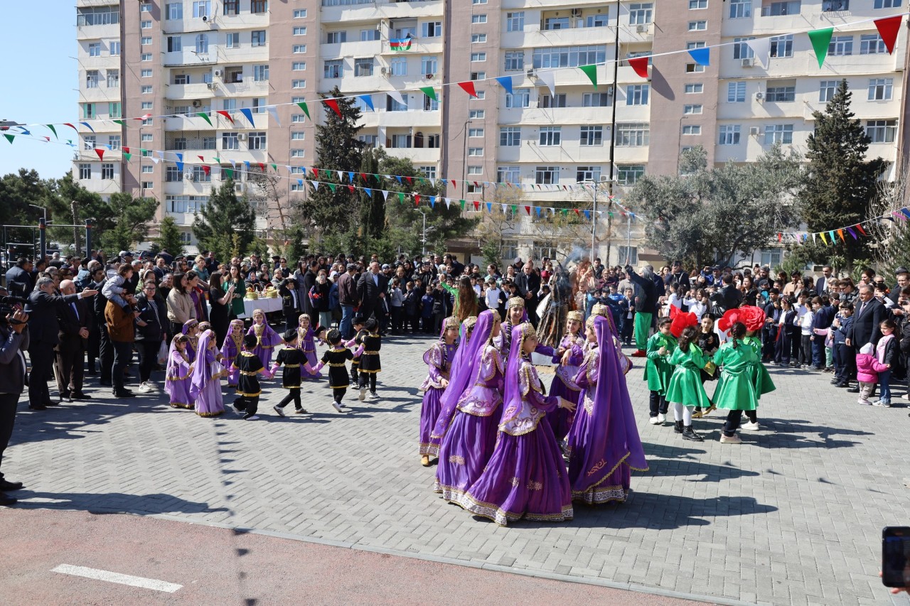 Xətai rayonunda Novruz şənliyi keçirildi - FOTOLAR